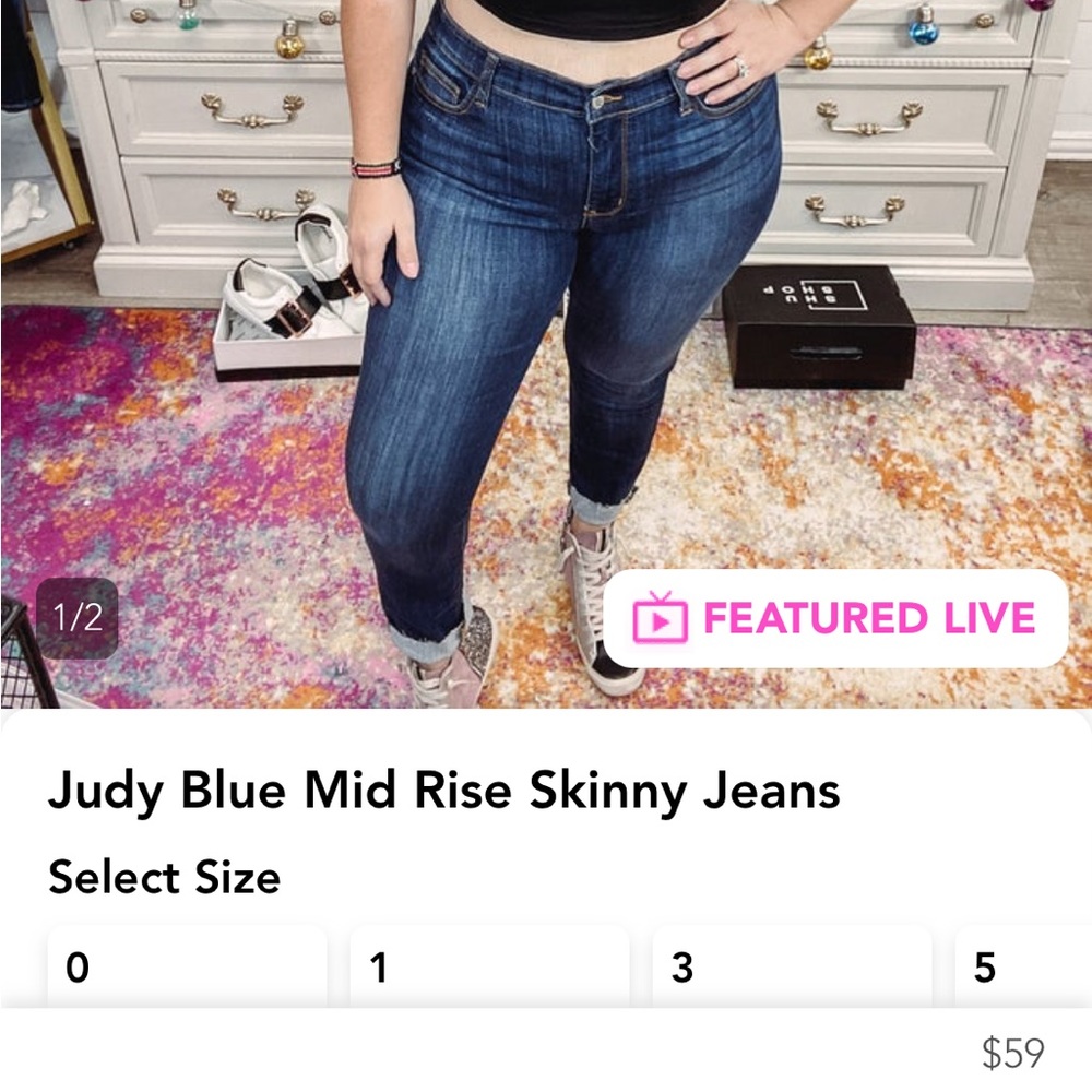 Judy Blue Skinny Jean - Picture 4 of 4